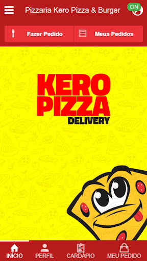 Android application Kero Pizza Ilhéus screenshort