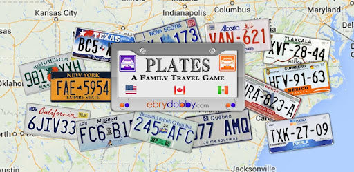 Plates Family Travel Game