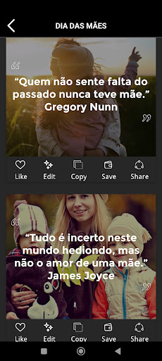 Frases de Dia Das Mães Screen 3