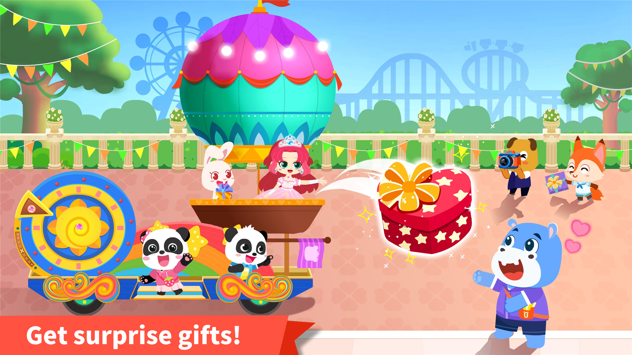 Android application Baby Panda's Carnival screenshort
