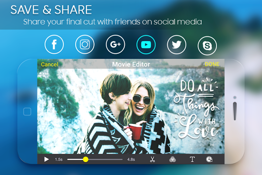 تطبيق Movie Editing - Pro Video Edit برو4