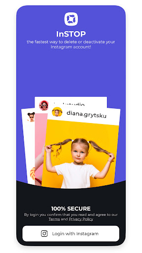 Delete AccountDelete  Deactivate For Insta