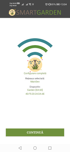 SmartGarden Irrigation Screen 3