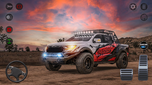 Car Driving Game-Offroad Jeep Screen 2