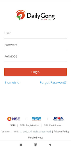 Android application DailyGong by MSEFSL screenshort