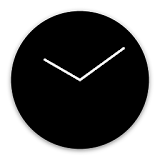 Flat design clock B -MeClock icon