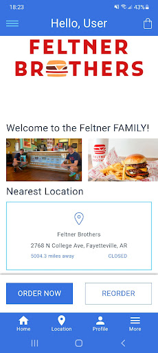 Android application Feltner Brothers screenshort