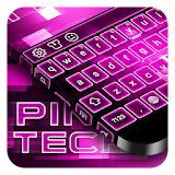 Pink Tech Keyboard icon