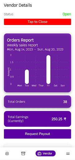 Townefy Shop Partner Screen 2