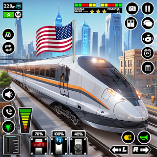 City Train Driver: Train Games
