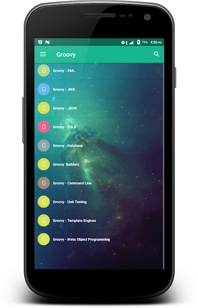 Captura 3 Groovy Programming android