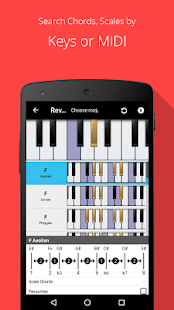 Piano Chords, Scales, Progress Screenshot