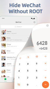 Calculator Vault — Hide WeChat