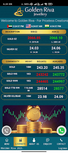 Android application Golden Riva screenshort