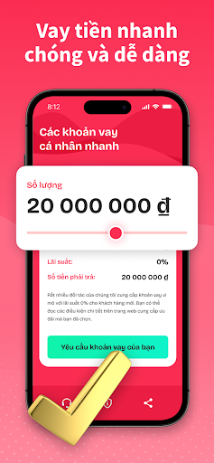Android application Vay tiền nhanh - Online Credit screenshort