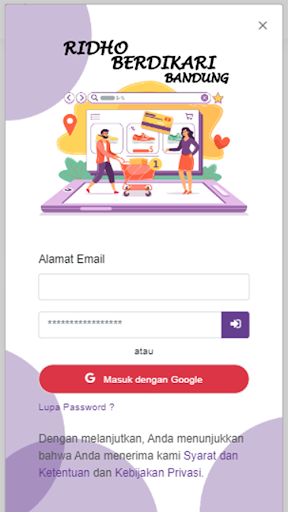 Toko Ridho Berdikari Screen 2