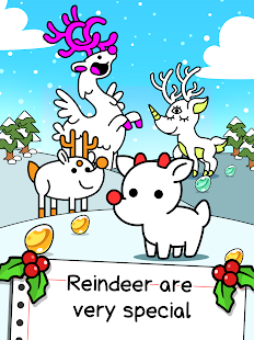 Reindeer Evolution : jeu d'inactivité