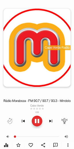 Cape Verde Radio Stations Screen 2