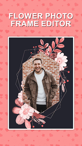 Android application Flower Photo Frames screenshort