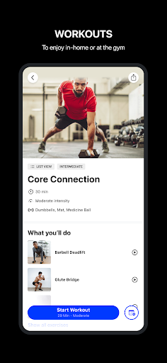 Screenshot of 24GO by 24 Hour Fitness