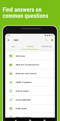 Android application My MENDELU screenshort