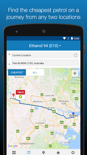 NSW FuelCheck Screen 3