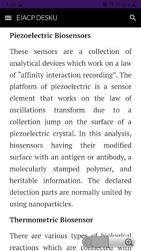Biosensor Screen 2