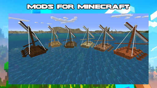 Android application Boat Mod for Minecraft PE screenshort