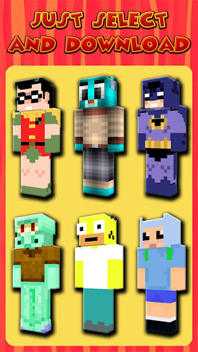 Cartoon Skins for Minecraft PE Screen 2