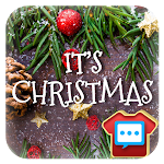 Cover Image of Download Next SMS Christmas eve skin  APK