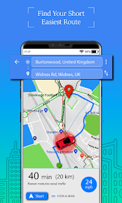 Voice GPS Driving Route & Maps  screenshots 1