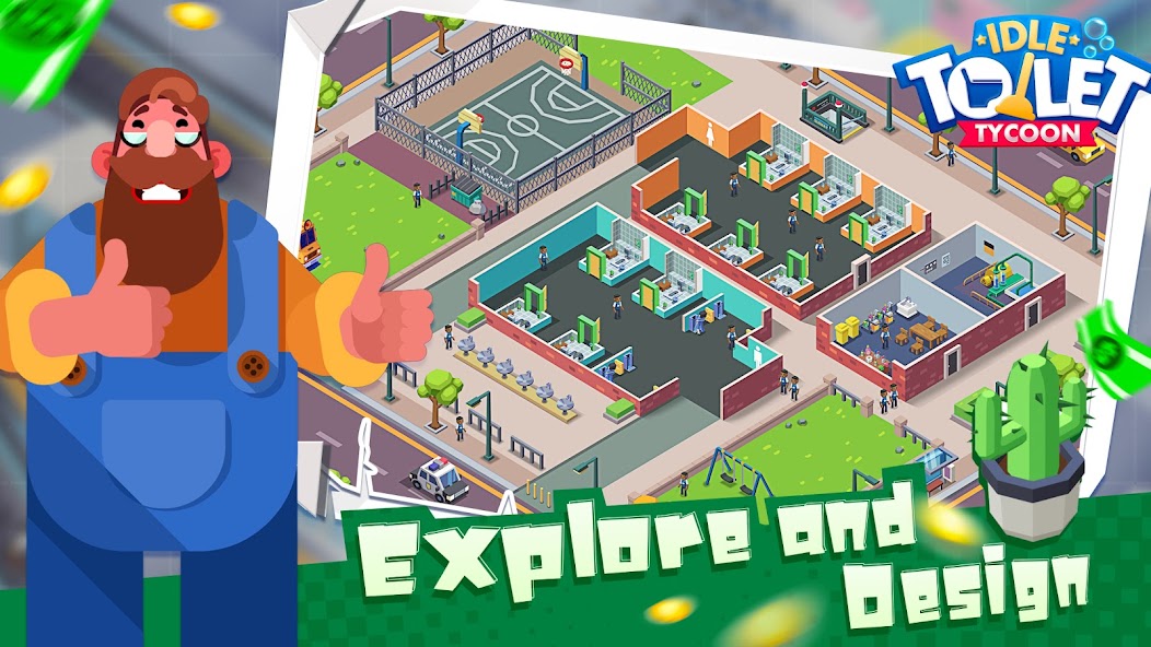 Toilet Empire Tycoon - Idle Management Game 1.2.11 APK + Mod (Unlimited money) untuk android