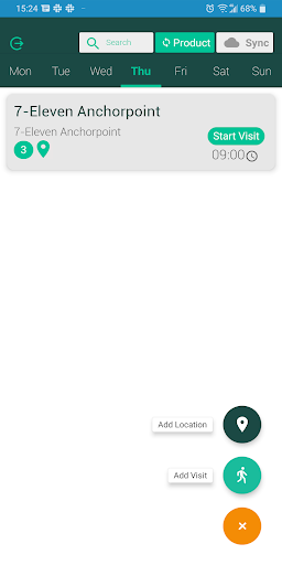 Annam Merchandising&Audit App Screen 3
