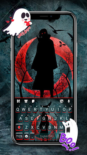 Android application Sharingan Shadow Keyboard screenshort
