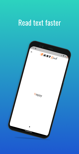 FastRead - one word Screen 2
