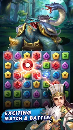 Game screenshot Three Kingdoms & Puzzles: Matc mod apk