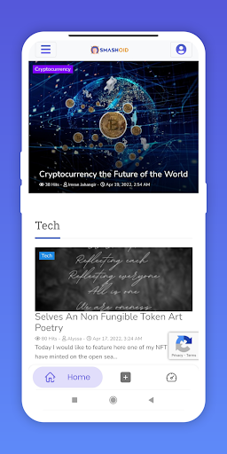 Android application Smashoid: Write and Earn Money screenshort
