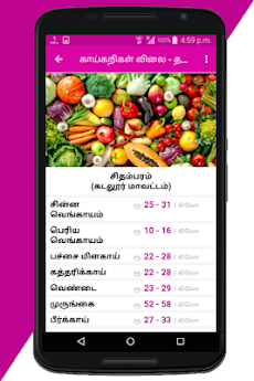 Tamilnadu Daily Vegetable Pricのおすすめ画像5