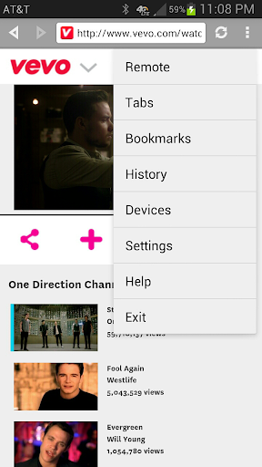 Android application Cloudcast screenshort