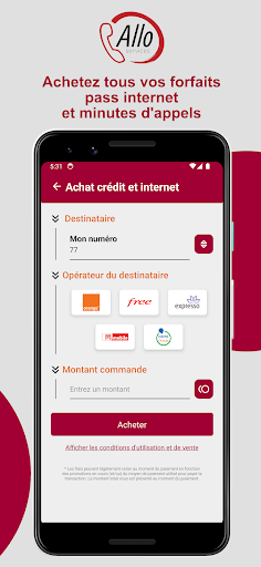 Allo Services Screen 2