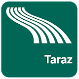 Taraz Map offline icon