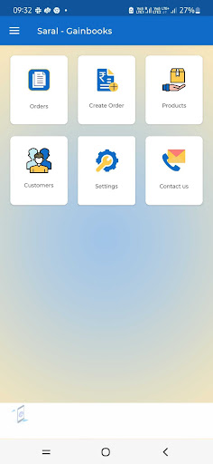Saral Gainbooks Screen 3