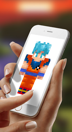 Saiyan Goku Skin For Minecraft