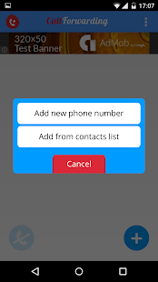 Call Forwarding Screenshot