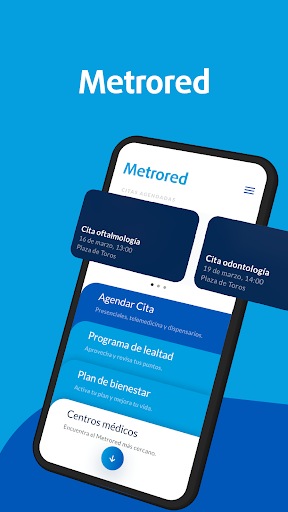 Android application Metrored screenshort