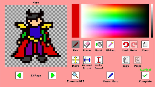 Android application Draw RPG screenshort