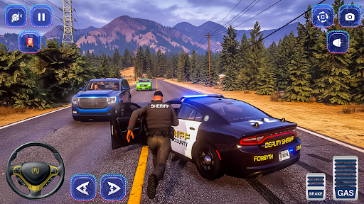 City Cop Car Game 3D screenshot 21