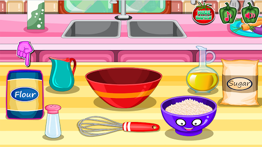 pizza recipe girls cooking gam Screen 3
