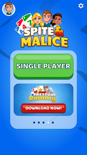 Spite & Malice Card Game Screenshot