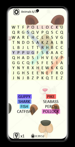 Android application Word Search Game 2022 screenshort